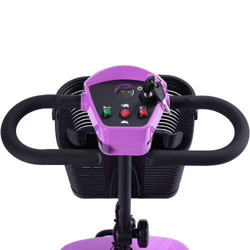 MotoTec - Mobility Scooter 24v 250w, 4 Wheel Scooter Blue, Pink, Red, Silver