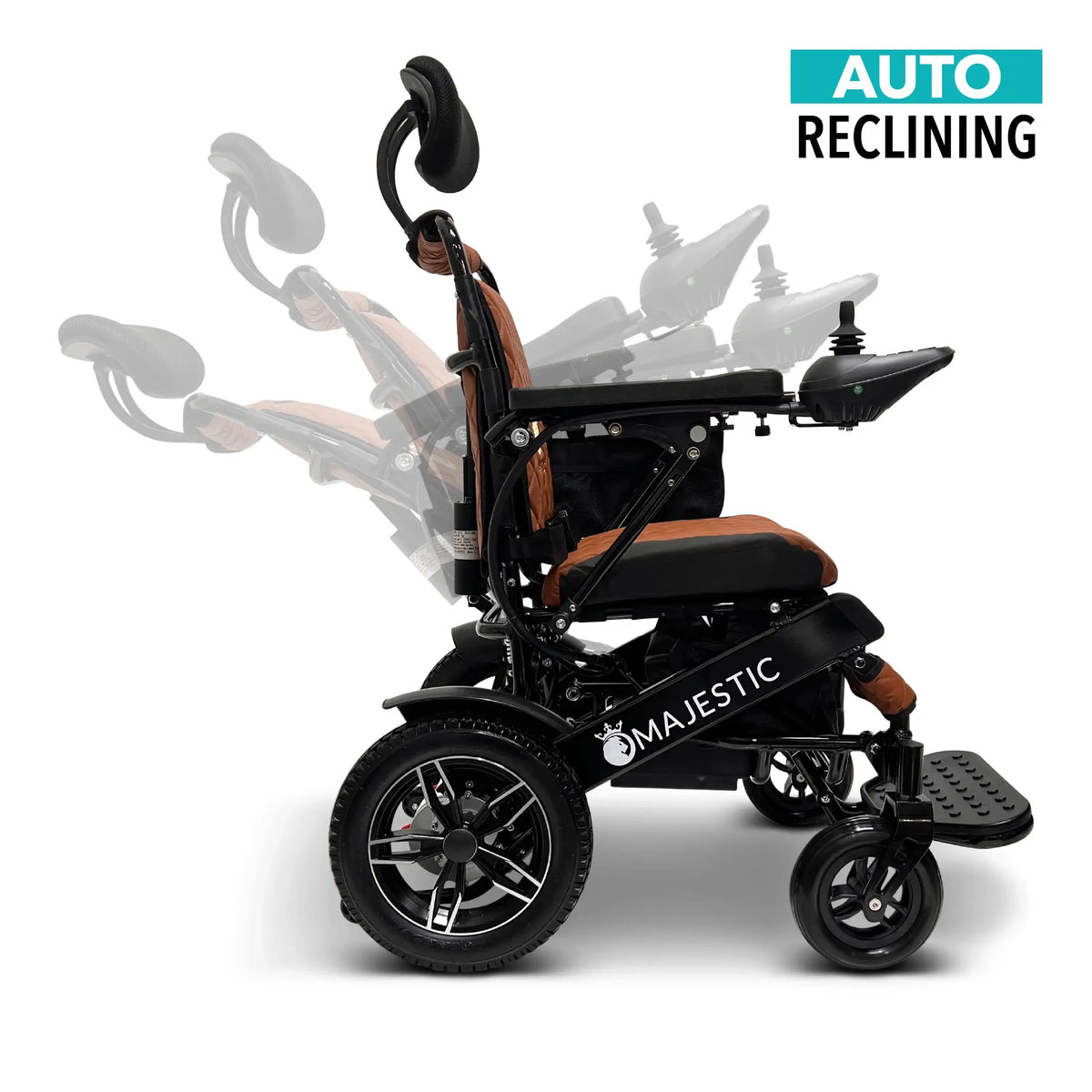 MAJESTIC IQ-8000 Auto Recline Remote Controlled  Electric Wheelchair